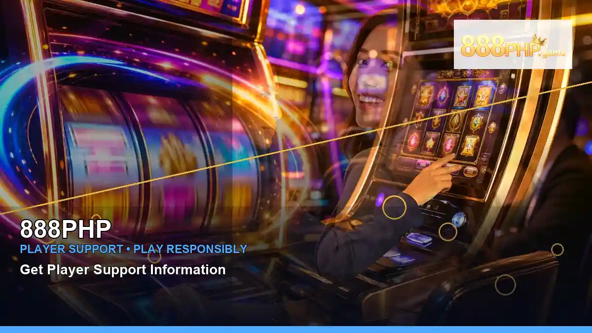 888PHP luxury online slot games featuring an adult Filipina casino host with a left-diagonal composition